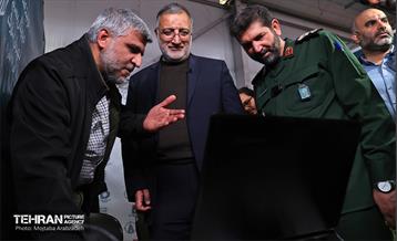 بازدید شهردار تهران از چهارمین رویداد سراسری تولید محتوای دیجیتال بسیج 22