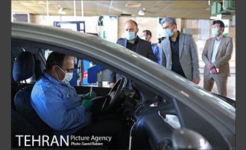 بازدید مدیرکل محیط‌زیست و‌ توسعه پایدار شهرداری تهران از مرکز معاینه فنی نیایش 13