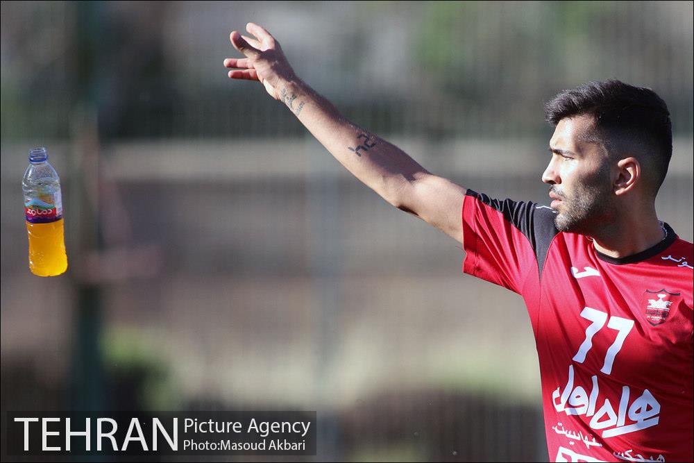 تمرین تیم فوتبال پرسپولیس