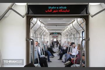 سیر آزمایشی قطار ملی مترو در امتداد خط یک شبکه مترو تهران تا ایستگاه شهر جدید پرند 20