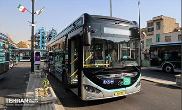 به وقت خدمت؛ ایستگاه شارژ اتوبوس برقی «قورخانه» 17