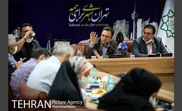 نشست خبری مدیرعامل شرکت راه آهن شهری تهران و حومه(مترو) 18