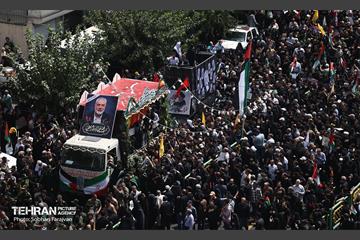 تشییع پیکر شهید اسماعیل هنیه 24