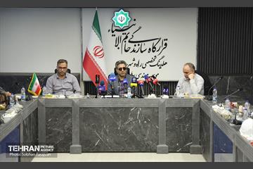 بازدید اصحاب رسانه از روند اجرایی پروژه احداث خط ۱۰ متروی تهران 5