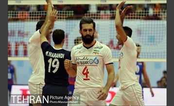 دیدار ایران و صربستان در لیگ جهانی والیبال 12