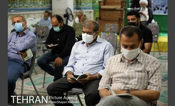 مراسم دعای عرفه در امامزاده زید(ع) بازار 4