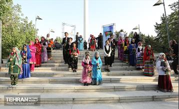 اهتزاز بزرگترین پرچم فلسطین جهان در تهران 32