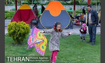 روز طبیعت بارانی در بوستان رازی 5