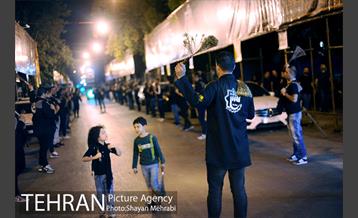 شور حسینی در خیابان گرگان 23