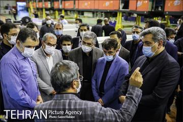 بازدید علی آقامحمدی از شرکت واگن سازی تهران 22