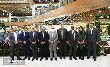 آیین افتتاح نوزدهمین نمایشگاه بین‌المللی گل و گیاه 5