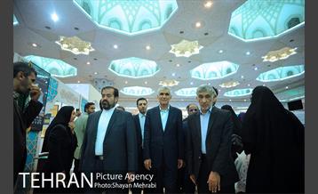 بازدید مهندس افشانی  شهردار تهران از نمایشگاه بین‌المللی قرآن 17