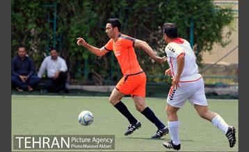 دیدار رسانه ورزش و پیشکسوتان تیم ملی فوتبال ایران به نفع سیل زدگان 23