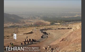 مراسم کوهپیمایی خانوادگی در کوه بی بی شهربانو 14