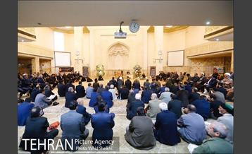 مراسم ختم والده سردار جلالی 1