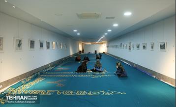 آیین کتیبه نویسی ویژه نیمه شعبان 25