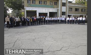 عملیات ضد عفونی معابر شهری منطقه 17 2