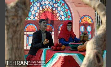 برپایی سفره شب یلدا در بوستان جوانمردان ایران 1