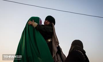 کاروان نمادین اسرای کربلا در مسیر طویریج  33