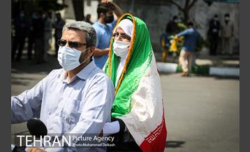 راهپیمانی نمادین روز قدس در میدان فلسطین 5