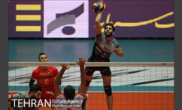 دیدار بانک سرمایه و شهرداری ارومیه در لیگ برتر والیبال