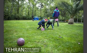 روز طبیعت بارانی در بوستان لاله 2