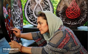 کارگاه ساخت علامت های عاشورایی