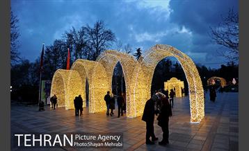 جشن نور در بوستان ملت 4