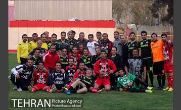 دیدار دوستانه پرسپولیس با ستارگان هنر و موسیقی 1