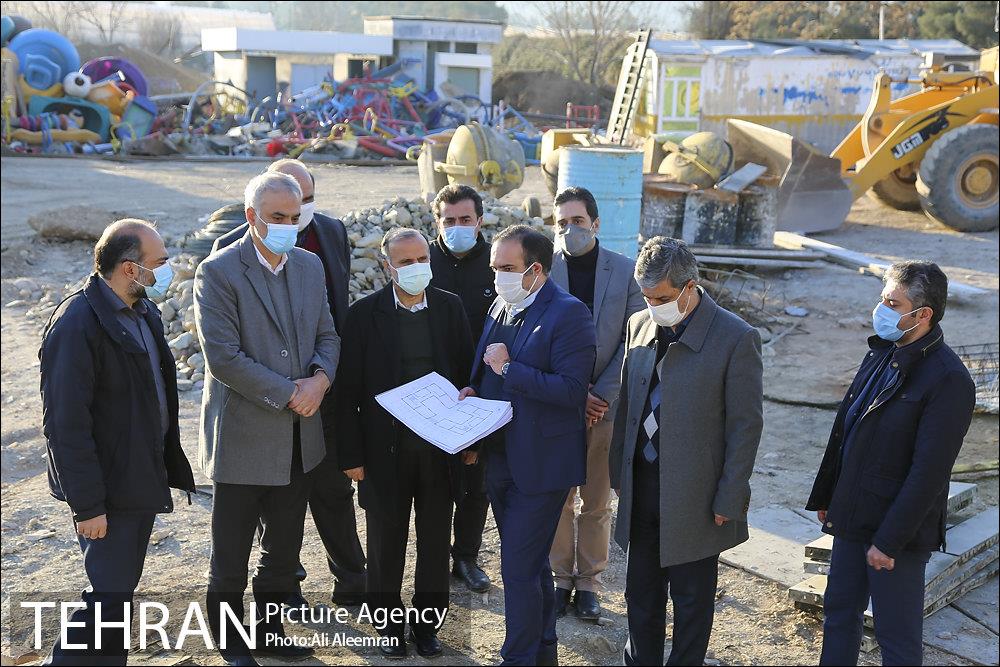 بازدید مصطفی سلیمی از پروژه های منطقه 4