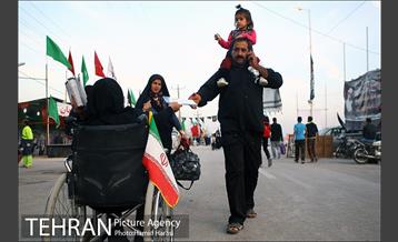 زائران اربعین حسینی در مرز شلمچه 30