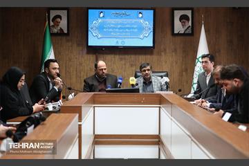 نشست خبری مشترک مدیران عامل شرکت ساماندهی مشاغل و شرکت شهربان شهرداری تهران 15