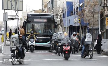 بهره‌برداری از اتوبوس های برقی شهر تهران 51