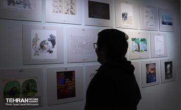 اختتامیه دوازدهمین دوره دوسالانه بین‌المللی کاریکاتور تهران 31