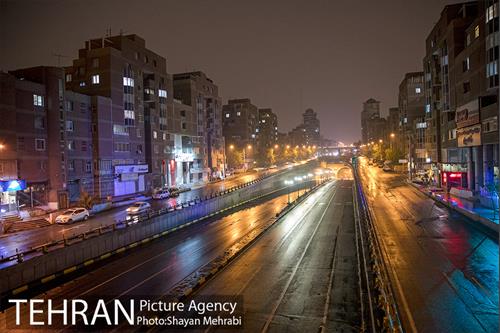 منع تردد شبانه در تهران 4