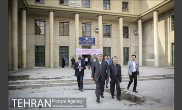 بهره برداری از پروژه های مقاوم سازی دانشکده حقوق دانشگاه تهران 27