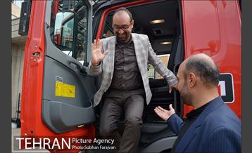 بازدید اعضای شورای اسلامی شهر از نمایشگاه آتش نشانی 13