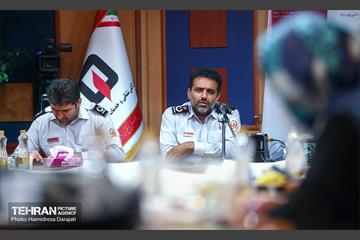 نشست خبری مدیر عامل سازمان آتش نشانی  15