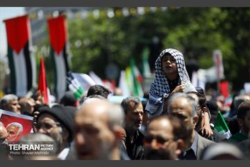 راهپیمایی وز قدس در پایتخت 14