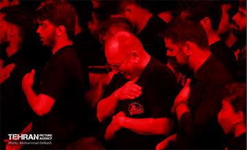 مراسم عزاداری هیئت ریحانه النبی در امام زاده صالح(ع)