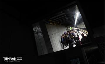 آیین تست گرم مسیر پایانی خط ۷ مترو تهران و بهره‌برداری از ورودی دوم ایستگاه آهنگ 43