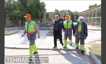 بازدید اعضای شورای اسلامی شهر تهران از خدمات رسانی به زائران اربعین حسینی 4