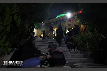 احیای شب‌ بیست‌ویکم ماه رمضان در مقبره الشهدای گمنام ندسا 52