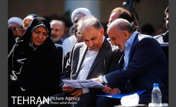 مراسم ساماندهی و احیای درختان چنار خیابان ولیعصر(عج) 2