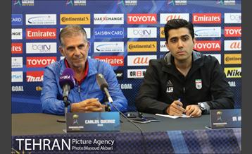 نشست خبری کارلوس کیروش قبل از دیدار مقابل سوریه 12