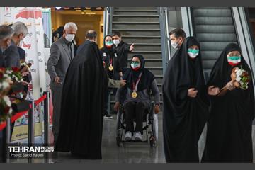 مراسم استقبال از قهرمانان پاراالمپیک 2020 توکیو 15