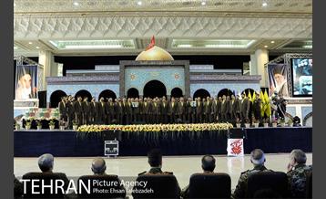 مراسم بزرگداشت شهدای مدافع حرم فاتحین 1