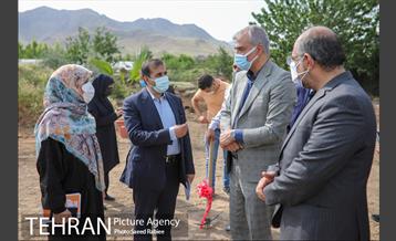 مراسم کلنگ زنی اولین مددسرای فرامنطقه ای شهر تهران 21