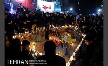 شام غریبان در میدان امام حسین(ع) 11