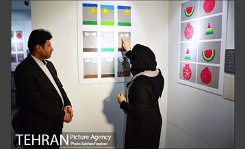 افتتاح نمایشگاه دست های بینا 1
